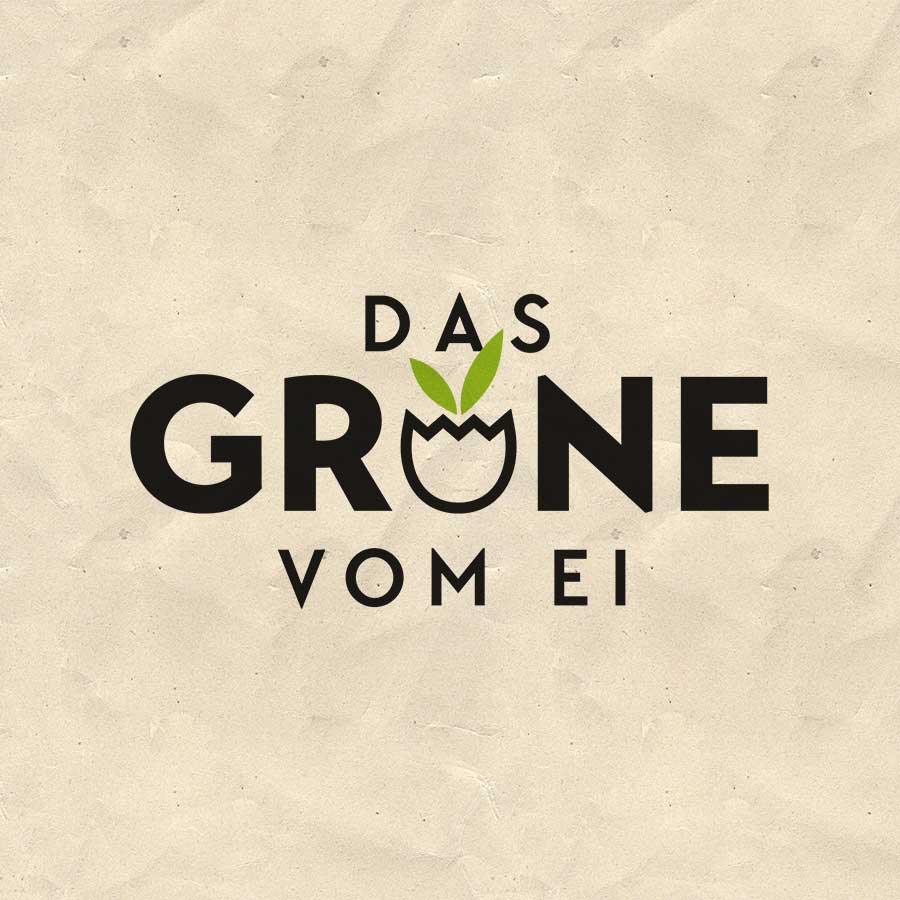 Logo Design Das Grüne vom Ei Branding