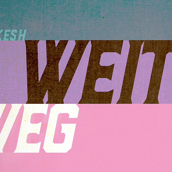 KESH single artwork Weit Weg